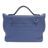 エルメス HERMES ヴァンキャトル29 C刻印　(2018年製) ブルーアガット　シルバー金具 トゴ/スイフト レディース ショルダーバッグ