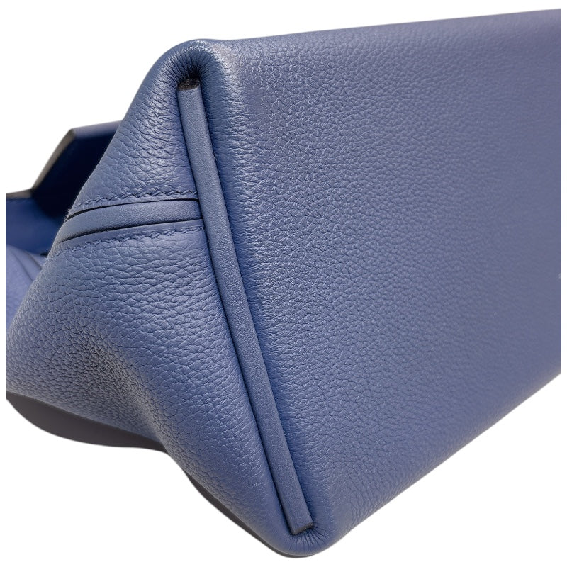 エルメス HERMES ヴァンキャトル29 C刻印　(2018年製) ブルーアガット　シルバー金具 トゴ/スイフト レディース ショルダーバッグ