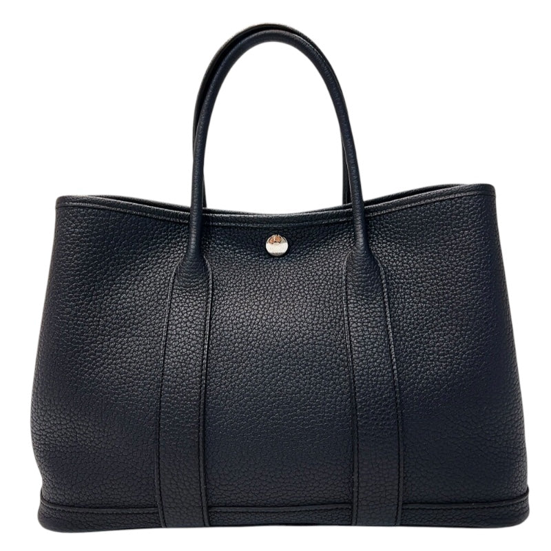 エルメス HERMES ガーデンパーティTPM W刻印　(2024年製) ブルーインディゴ シルバー金具 ネゴンダ レディース トートバッグ