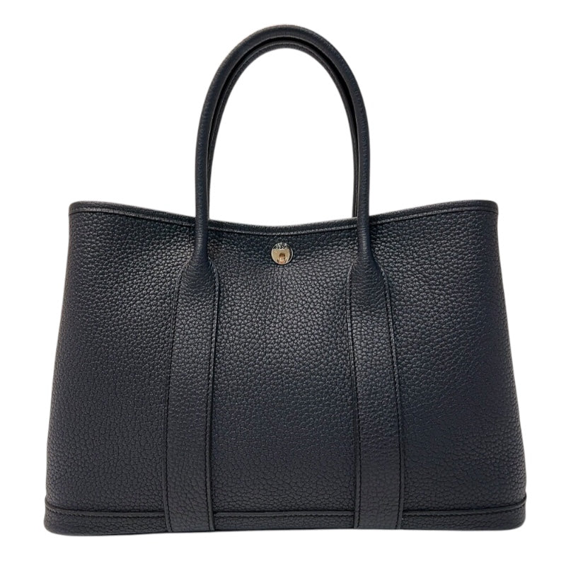 エルメス HERMES ガーデンパーティTPM W刻印　(2024年製) ブルーインディゴ シルバー金具 ネゴンダ レディース トートバッグ