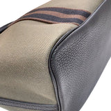 エルメス HERMES ピュールサングル トート カーキ　シルバー金具 トワル ユニセックス トートバッグ