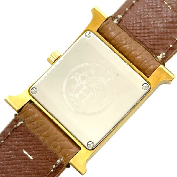 エルメス HERMES Hウォッチ HH1.201 GP/SS レディース 腕時計