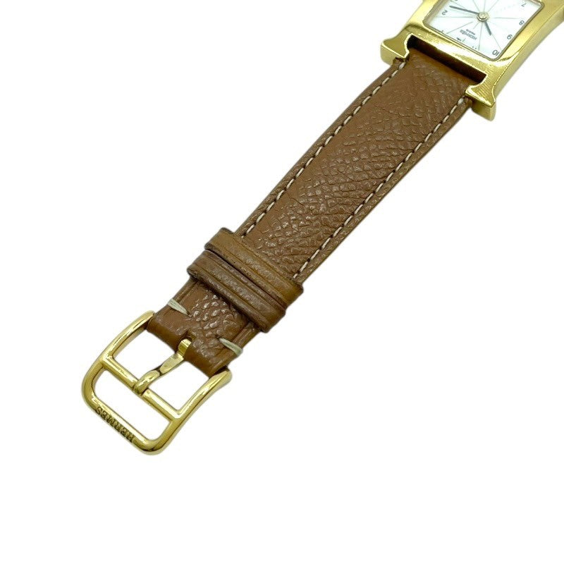 エルメス HERMES Hウォッチ HH1.201 GP/SS レディース 腕時計