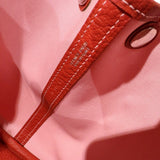 エルメス HERMES ガーデンパーティーTPM T刻印　(2015年製) ピンク　シルバー金具 トワル レディース ハンドバッグ