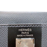 エルメス HERMES ケリー25　カザックエトワー 外縫い　 W刻印　(2024年製) アルドワーズブラック　シルバー金具 ヴォーエプソン レディース ハンドバッグ