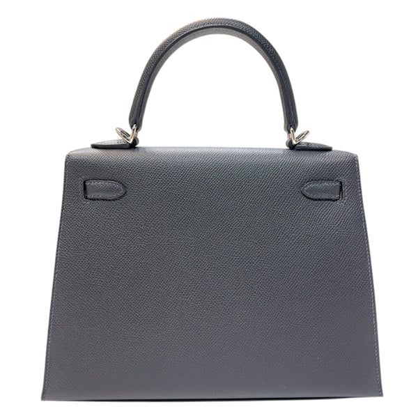 エルメス HERMES ケリー25　カザックエトワー 外縫い　 W刻印　(2024年製) アルドワーズブラック　シルバー金具 ヴォーエプソン レディース ハンドバッグ