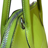 エルメス HERMES ボリード31 □I刻 アニスグリーン シェーブル レディース ハンドバッグ