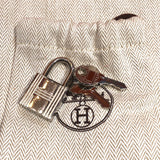 エルメス HERMES ピコタンロックPM　タッチ X刻 ルージュトマト・ローズエグランタイン　シルバー金具 トリヨン レディース ハンドバッグ