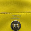 エルメス HERMES リンディミニ タッチ B刻印 ライム シルバー金具 スイフト/アリゲーター レディース ショルダーバッグ