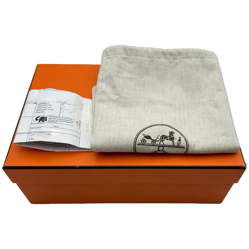 エルメス HERMES リンディミニ タッチ B刻印 ライム シルバー金具