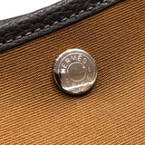 エルメス HERMES ガーデンパーティーPM B刻 アルザン・エベンヌ　SV トワル レディース ハンドバッグ