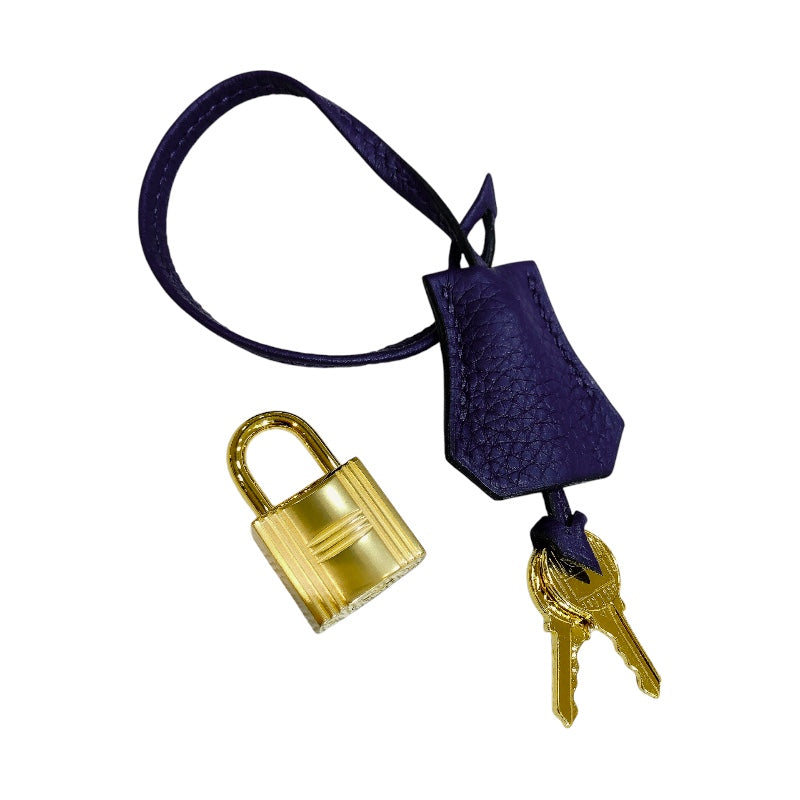 エルメス HERMES バーキン35 C刻（2018年製） ブルーアンクル ゴールド金具 トリヨン メンズ ハンドバッグ