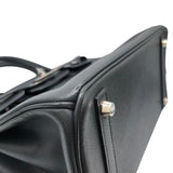エルメス HERMES バーキン30 □I刻 ブラック　SV金具 エプソン レディース ハンドバッグ