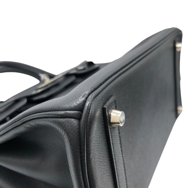エルメス HERMES バーキン30 □I刻 ブラック　SV金具 エプソン レディース ハンドバッグ