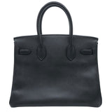 エルメス HERMES バーキン30 □I刻 ブラック　SV金具 エプソン レディース ハンドバッグ