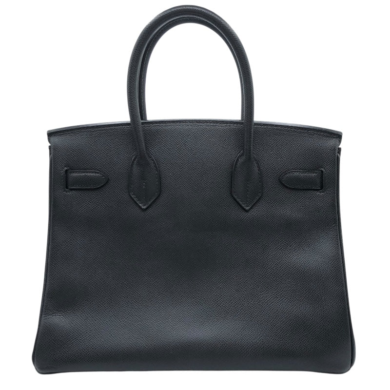 エルメス HERMES バーキン30 □I刻 ブラック　SV金具 エプソン レディース ハンドバッグ