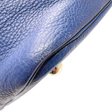 エルメス HERMES ボリード45 □K刻印　(2007年製) ブルー　シルバー金具 トリヨンクレマンス メンズ ハンドバッグ