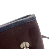 エルメス HERMES ミセスヒッピー □I刻印　(2005年製) ブラウン/ブラック　シルバー金具 トワル レディース ショルダーバッグ