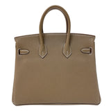 エルメス HERMES バーキン25 W刻印　(2024年製) エトゥープ　シルバー金具 トゴ レディース ハンドバッグ