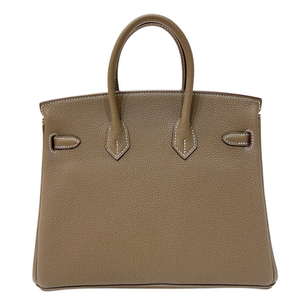 エルメス HERMES バーキン25 W刻印　(2024年製) エトゥープ　シルバー金具 トゴ レディース ハンドバッグ