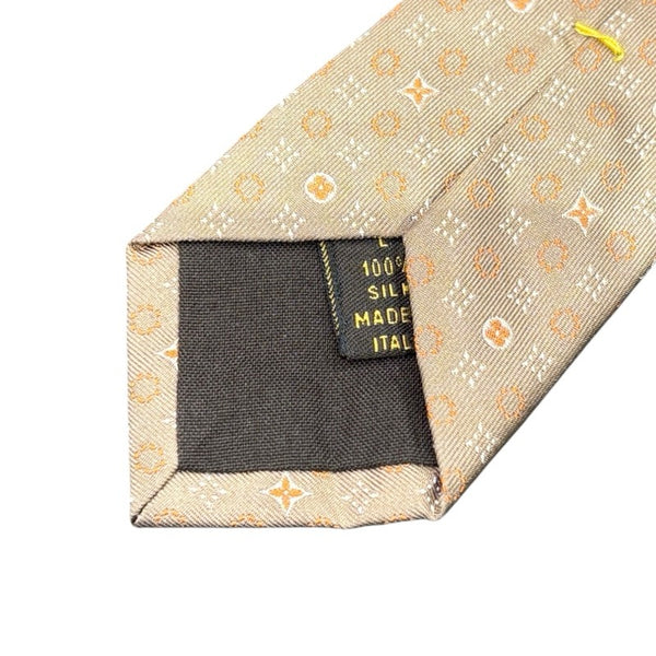 ルイ・ヴィトン LOUIS VUITTON マイクロモノグラムネクタイ シルク メンズ ネクタイ