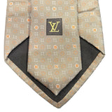 ルイ・ヴィトン LOUIS VUITTON マイクロモノグラムネクタイ シルク メンズ ネクタイ