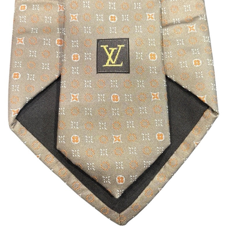 ルイ・ヴィトン LOUIS VUITTON マイクロモノグラムネクタイ シルク メンズ ネクタイ
