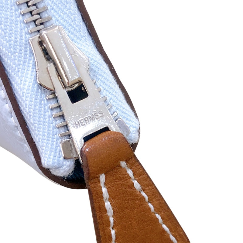 エルメス HERMES アザップロングシルクイン Z刻 ブループリュム エプソン レディース 長財布