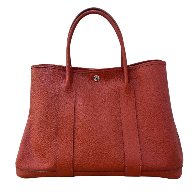 エルメス HERMES ガーデンパーティPM R刻 ルージュベネチアン ネゴンダ レディース ハンドバッグ