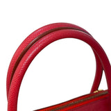 エルメス HERMES ボリード35 ▢A刻 ルージュヴィ金具 クシュベル ユニセックス ハンドバッグ