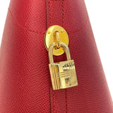 エルメス HERMES ボリード35 ▢A刻 ルージュヴィ金具 クシュベル ユニセックス ハンドバッグ