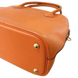 エルメス HERMES ボリード31 ▢E刻（2001年製） オレンジ ゴールド金具 ヴォーガリバー レディース ハンドバッグ