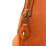 エルメス HERMES ボリード31 ▢E刻（2001年製） オレンジ ゴールド金具 ヴォーガリバー レディース ハンドバッグ