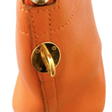 エルメス HERMES ボリード31 ▢E刻（2001年製） オレンジ ゴールド金具 ヴォーガリバー レディース ハンドバッグ