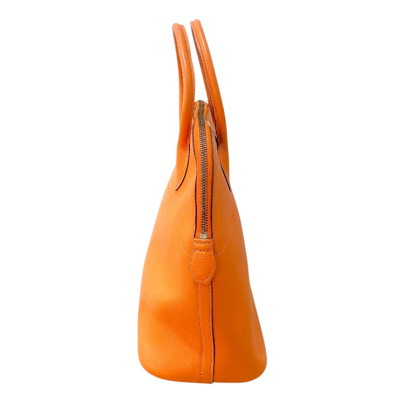 エルメス HERMES ボリード31 ▢E刻（2001年製） オレンジ ゴールド金具 ヴォーガリバー レディース ハンドバッグ