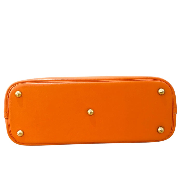 エルメス HERMES ボリード31 ▢E刻（2001年製） オレンジ ゴールド金具 ヴォーガリバー レディース ハンドバッグ