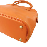 エルメス HERMES ボリード31 ▢E刻（2001年製） オレンジ ゴールド金具 ヴォーガリバー レディース ハンドバッグ