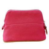 エルメス HERMES ボリードポーチミニミニ ピンク/シルバー金具 トワル レディース ポーチ