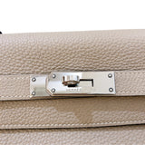 エルメス HERMES ケリー35 内縫い □I刻 トゥルティエールグレー/SV金具 トゴ レディース ハンドバッグ