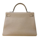 エルメス HERMES ケリー35 内縫い □I刻 トゥルティエールグレー/SV金具 トゴ レディース ハンドバッグ