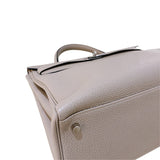 エルメス HERMES ケリー35 内縫い □I刻 トゥルティエールグレー/SV金具 トゴ レディース ハンドバッグ