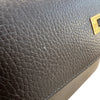 エルメス HERMES ケリー32 外縫い 〇U刻 ブラック/GD金具 アルデンヌ レディース ハンドバッグ