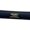 エルメス HERMES ケリー32 外縫い 〇U刻 ブラック/GD金具 アルデンヌ レディース ハンドバッグ