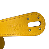 エルメス HERMES リンディ26　トレサージュ C刻印 ジョーヌアンブル/SV金具 スイフト レディース ショルダーバッグ