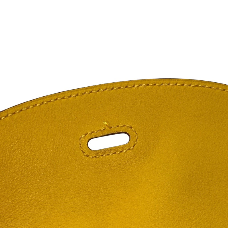 エルメス HERMES リンディ26　トレサージュ C刻印 ジョーヌアンブル/SV金具 スイフト レディース ショルダーバッグ