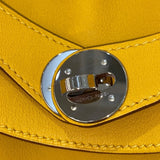 エルメス HERMES リンディ26　トレサージュ C刻印 ジョーヌアンブル/SV金具 スイフト レディース ショルダーバッグ