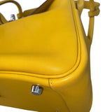 エルメス HERMES リンディ26　トレサージュ C刻印 ジョーヌアンブル/SV金具 スイフト レディース ショルダーバッグ