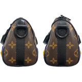 ルイ・ヴィトン LOUIS VUITTON キーポルXS M45788 ブラウン　イエロー モノグラムレザー ユニセックス ショルダーバッグ