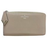 ルイ・ヴィトン LOUIS VUITTON ポルトフォイユ・コメット M63147 ガレ　シルバー金具 トリヨン レディース 長財布