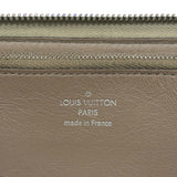 ルイ・ヴィトン LOUIS VUITTON ポルトフォイユ・コメット M63147 ガレ　シルバー金具 トリヨン レディース 長財布